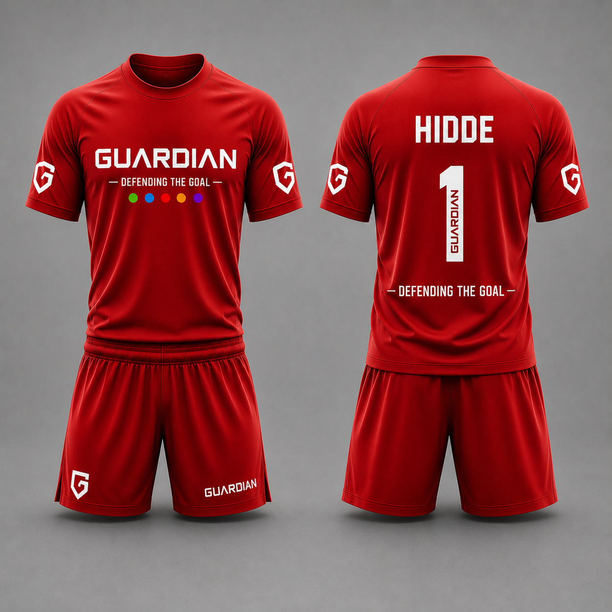 Guardian keepersset rood
